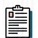 Ícone de relatório executivo de auditoria