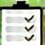 Ícone de checklist
