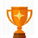 Um troféu ou medalha de premiação